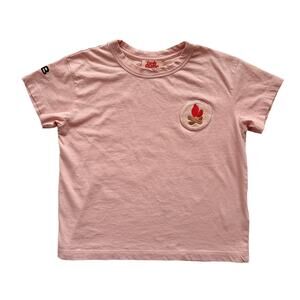 Bandy Button Summer Festival Tee Size 6-7